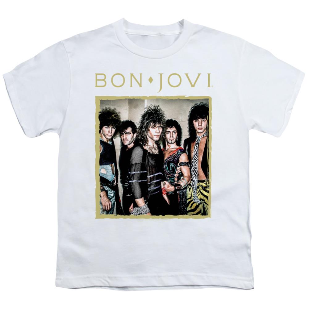 Bon Jovi Framed Youth 18/1 100% Cotton Short-Sleeve T-Shirt