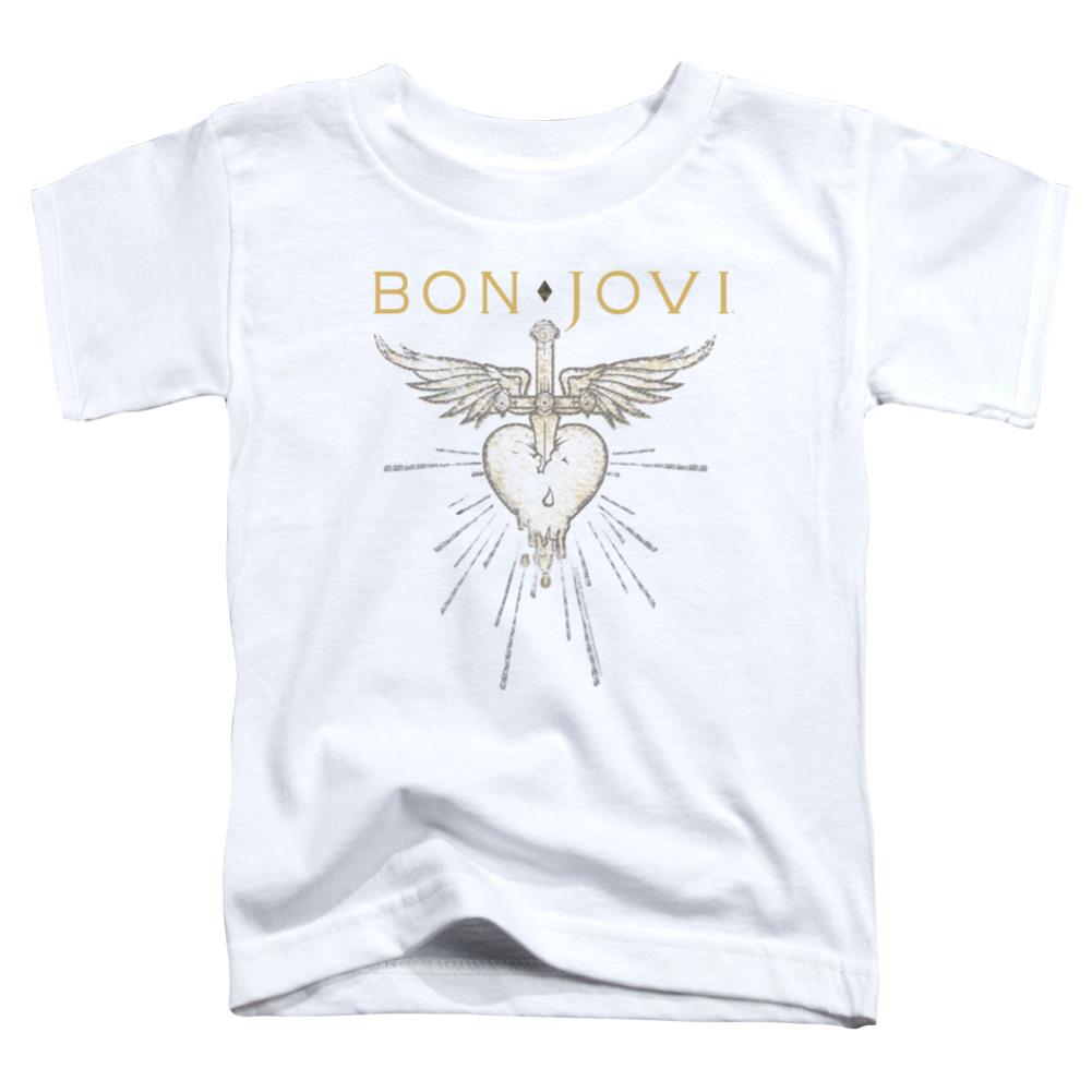 Bon Jovi Greatest Hits Toddler 18/1 Cotton Short-Sleeve T-Shirt