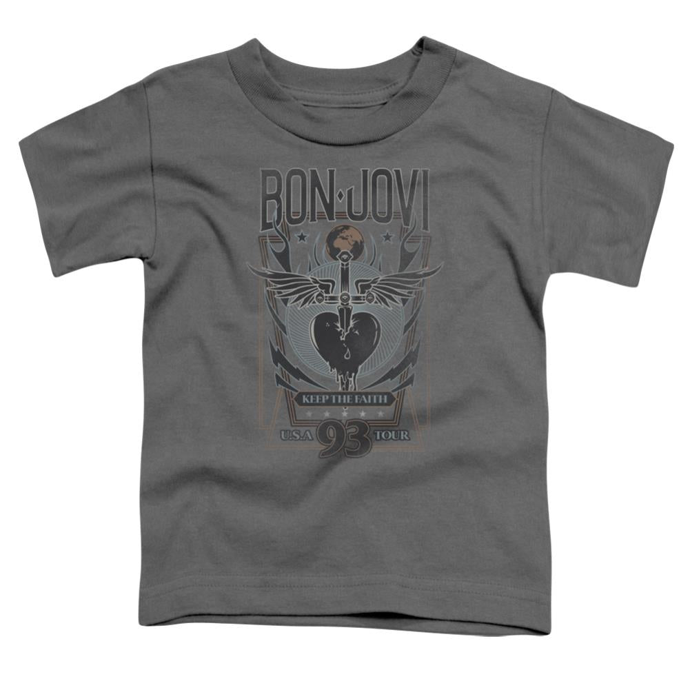 Bon Jovi Keep The Faith Toddler 18/1 Cotton Short-Sleeve T-Shirt