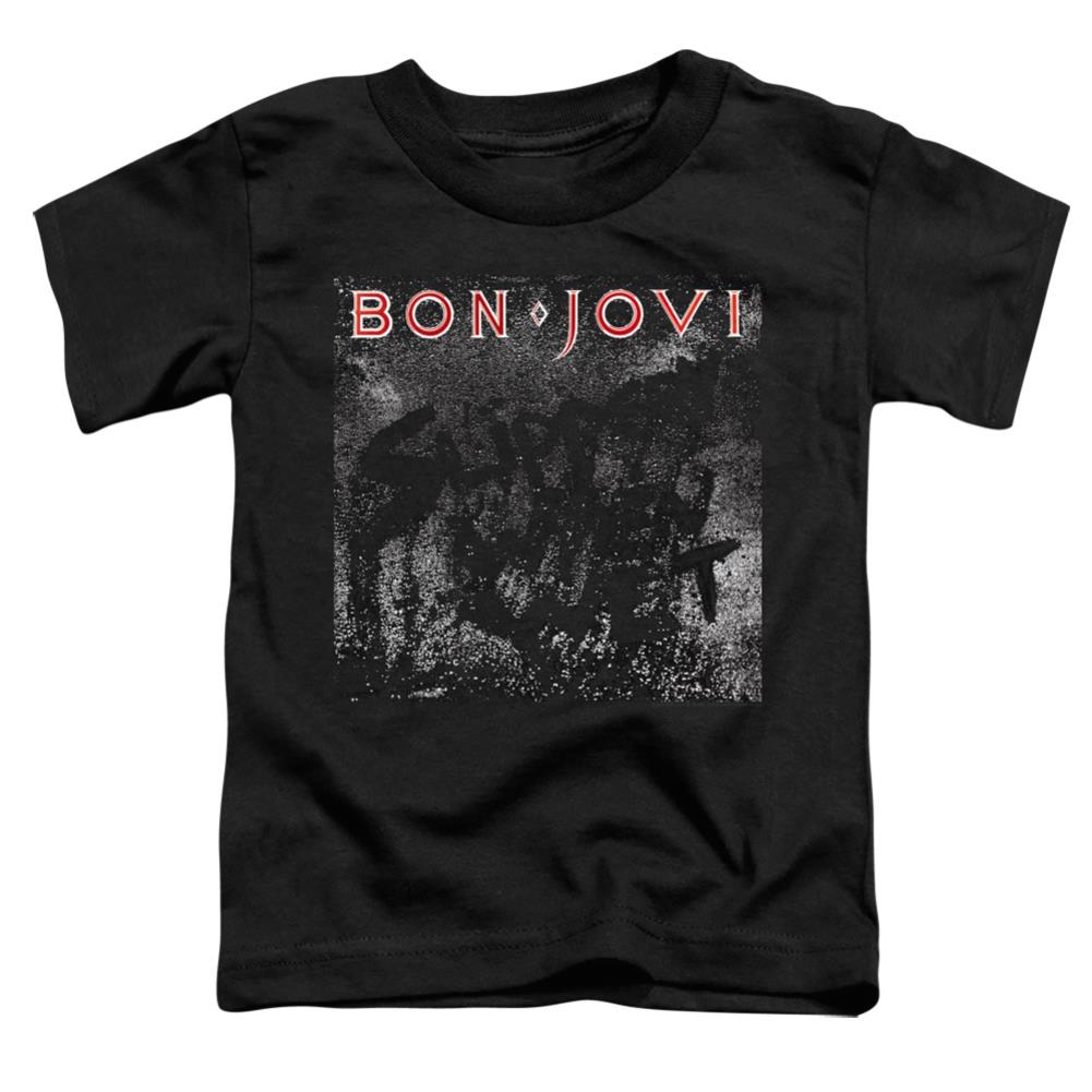 Bon Jovi Slippery Cover Toddler 18/1 Cotton Short-Sleeve T-Shirt