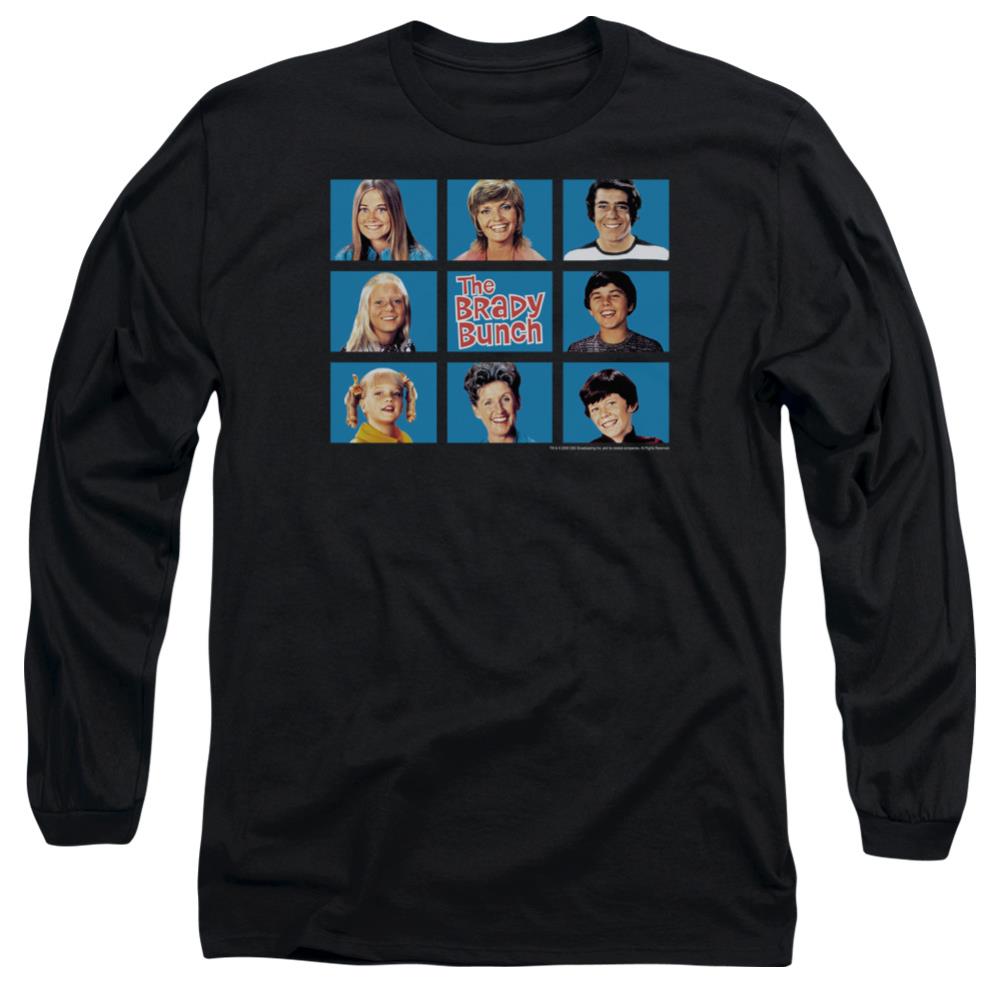 Brady Bunch Framed Men's 18/1 Cotton Long-Sleeve T-Shirt