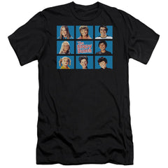 Brady Bunch Framed Men's Ultra-Soft 30/1 Cotton Slim Short-Sleeve T-Shirt