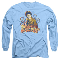 Brady Bunch Groovin Men's 18/1 Cotton Long-Sleeve T-Shirt