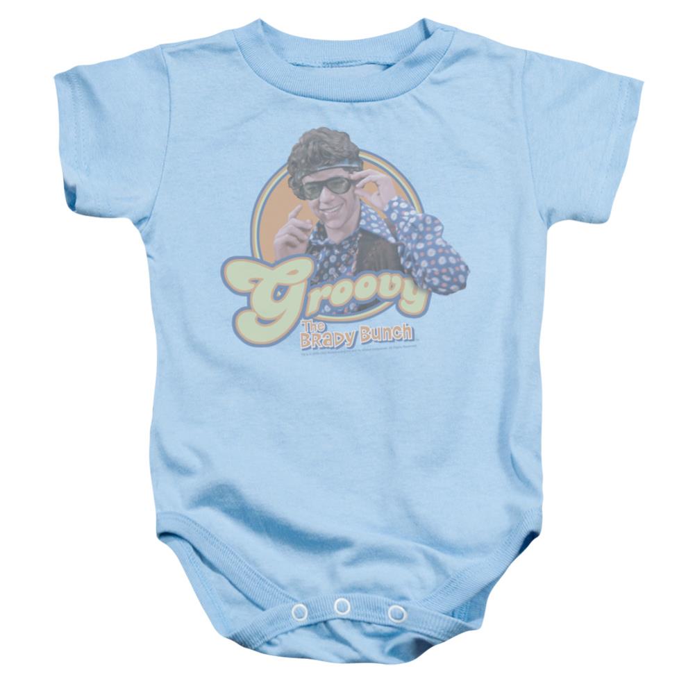 Brady Bunch Groovy Greg Infant's Cotton SS Snapsuit