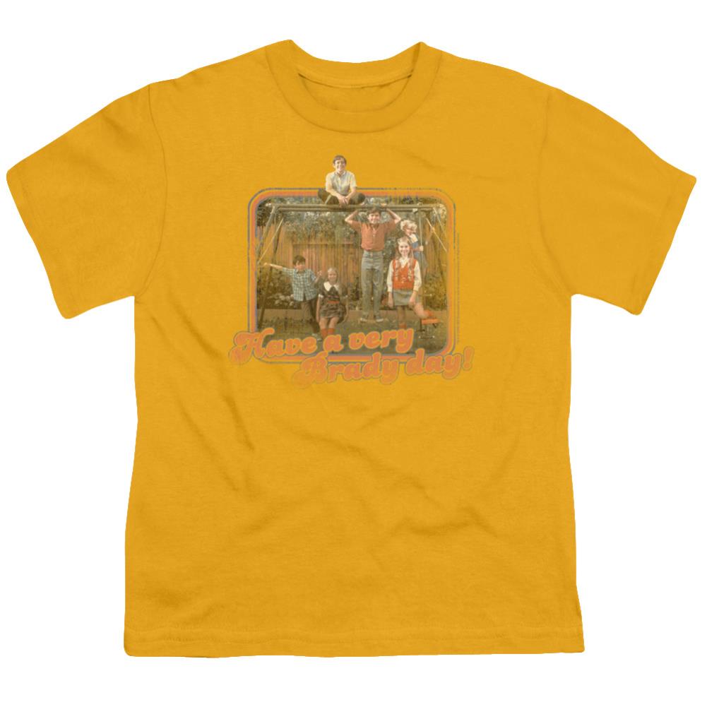 Brady Bunch Have A Very Brady Day! Youth 18/1 100% Cotton Short-Sleeve T-Shirt