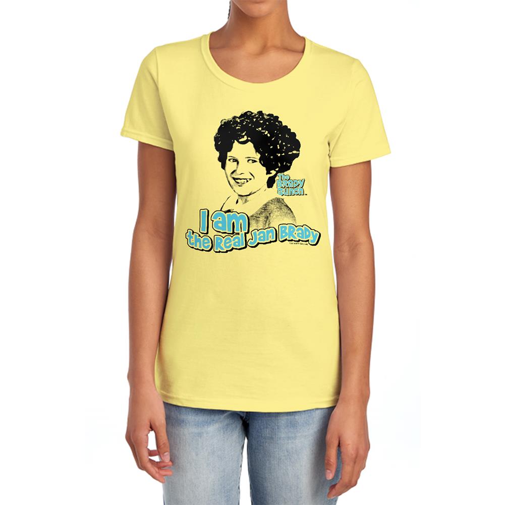 Brady Bunch The Real Jan Brady Women's 18/1 Cotton Short-Sleeve T-Shirt