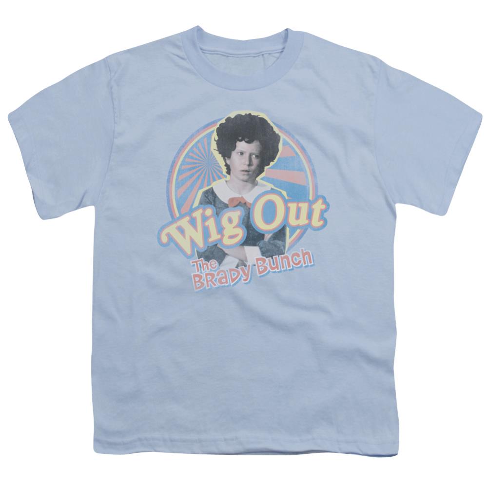 Brady Bunch Wig Out Youth 18/1 100% Cotton Short-Sleeve T-Shirt
