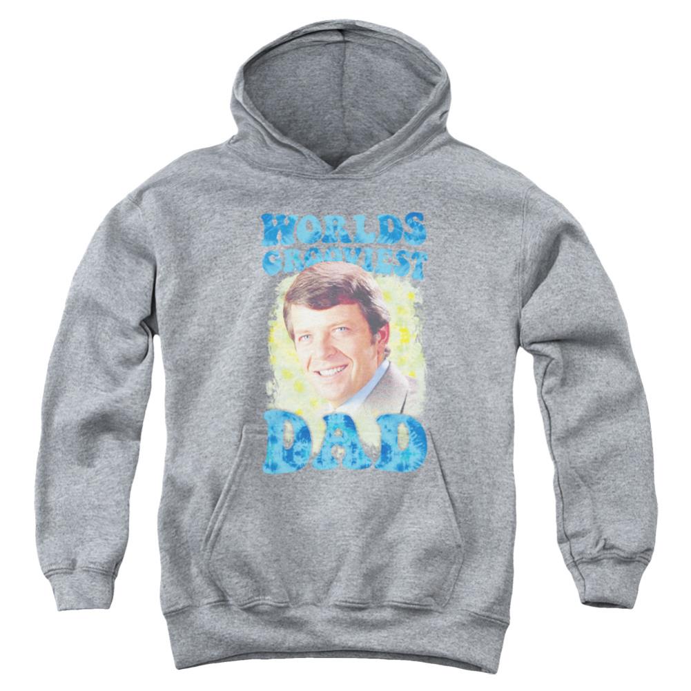 Brady Bunch Worlds Grooviest Youth Cotton Poly Pull-Over Hoodie