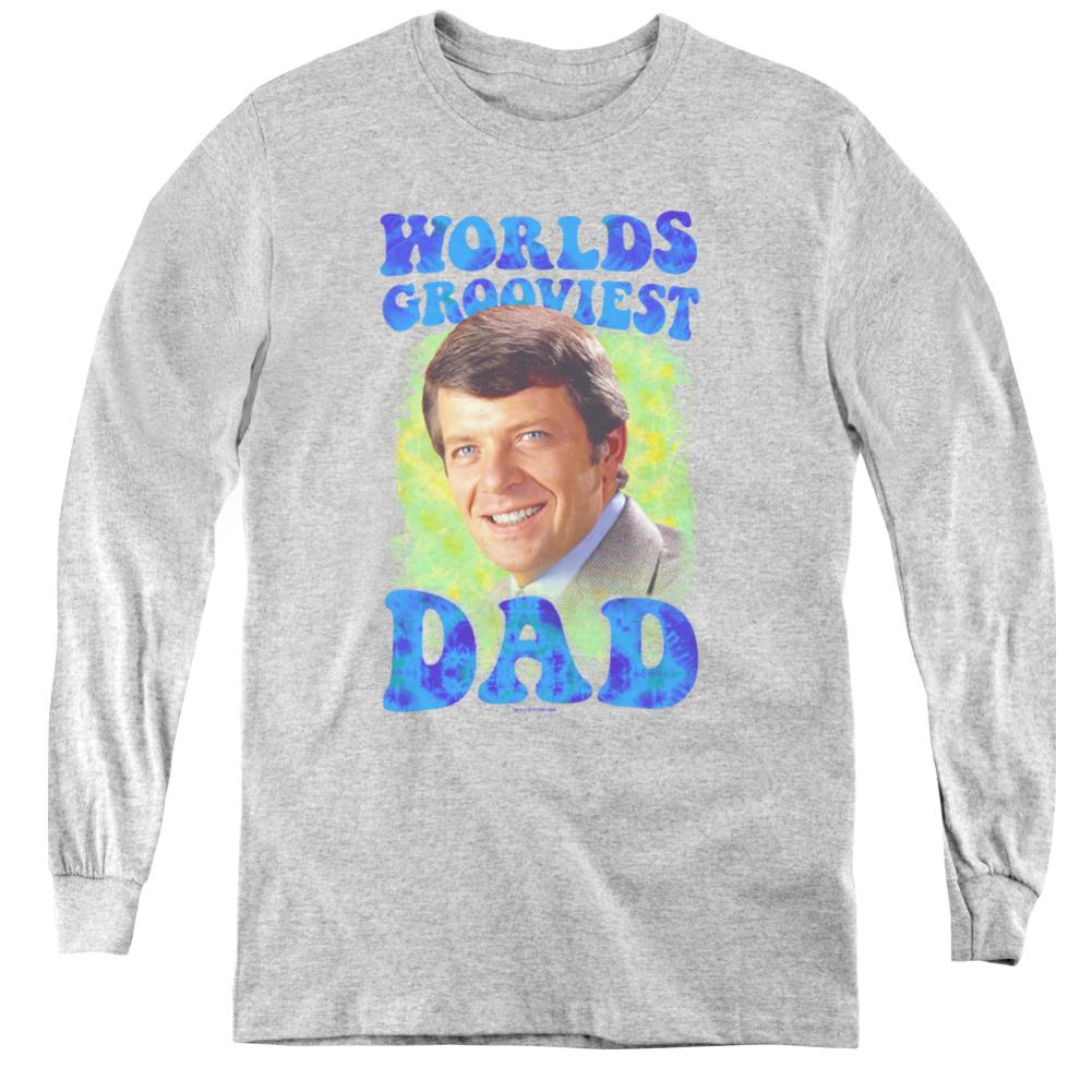 Brady Bunch Worlds Grooviest Youth Long-Sleeve T-Shirt