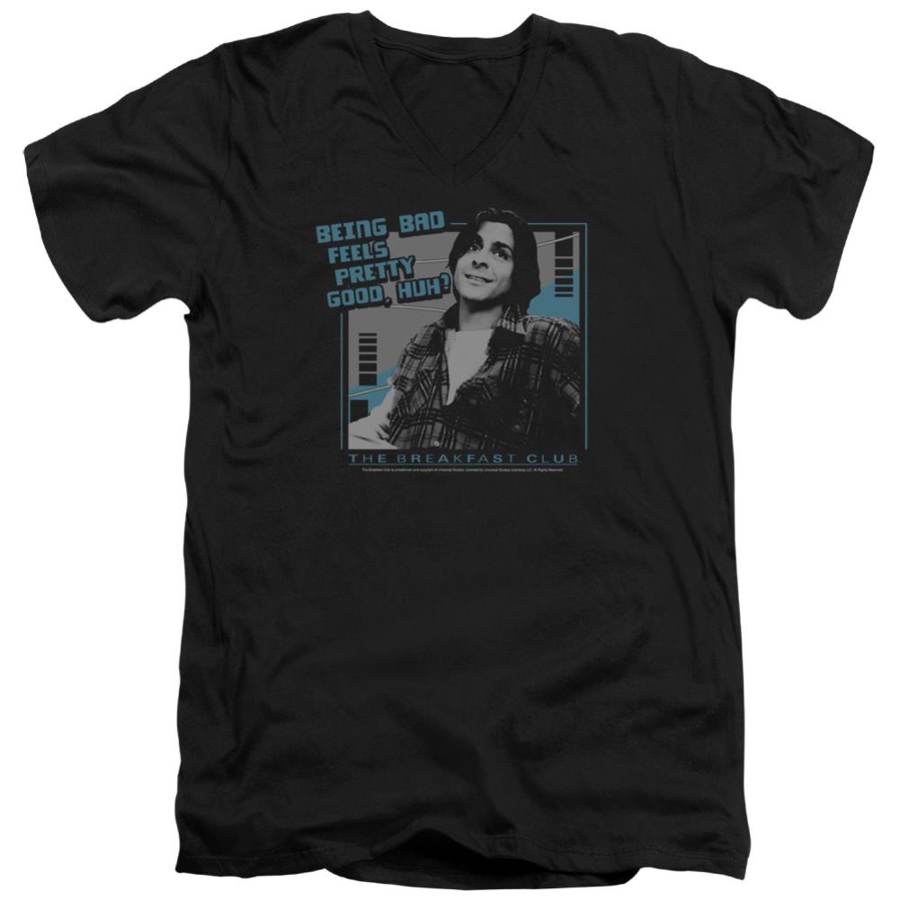 Breakfast Club Bad Men's 30/1 Cotton Slim V-Neck T-Shirt