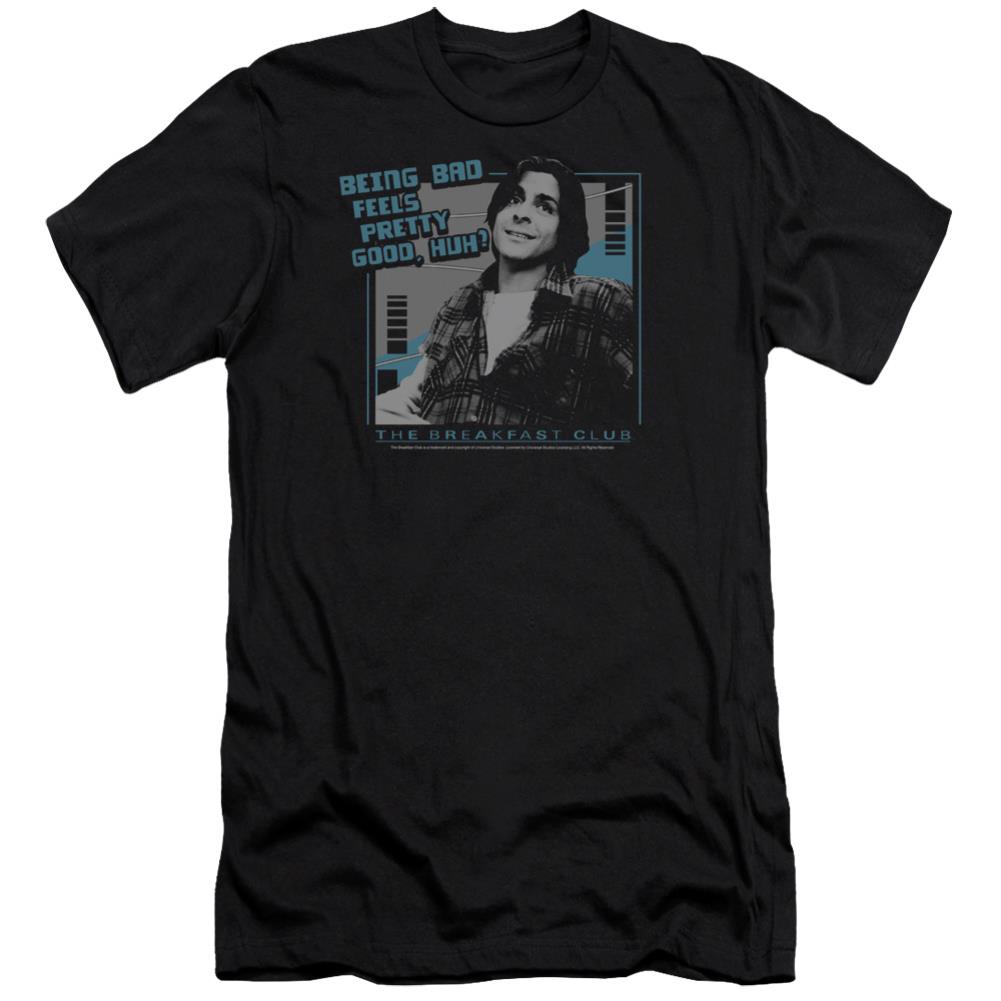 Breakfast Club Bad Men's Ultra-Soft 30/1 Cotton Slim Short-Sleeve T-Shirt