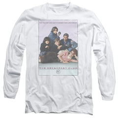 Breakfast Club Breakfast Club Poster Men's 18/1 Cotton Long-Sleeve T-Shirt
