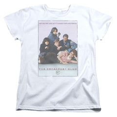 Breakfast Club Breakfast Club Poster Women's 18/1 Cotton Short-Sleeve T-Shirt