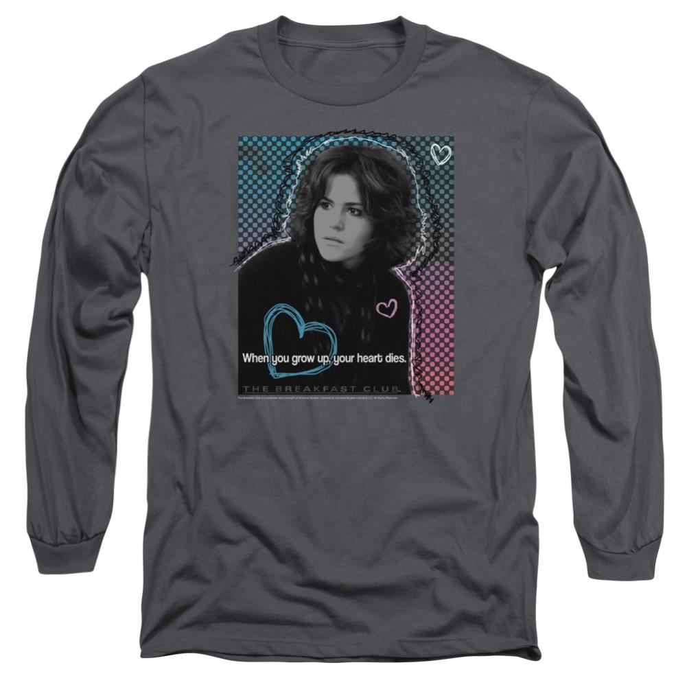 Breakfast Club Heart Dies Men's 18/1 Cotton Long-Sleeve T-Shirt