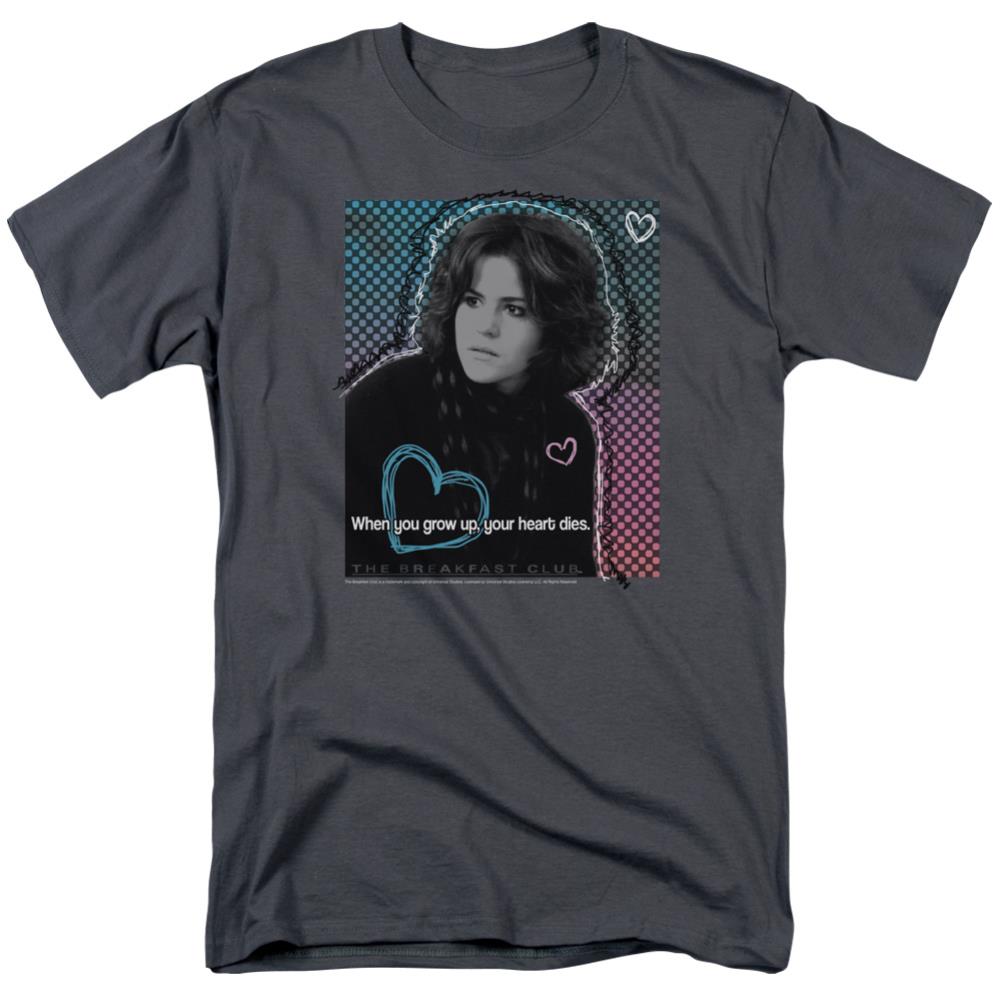 Breakfast Club Heart Dies Men's 18/1 Cotton Short-Sleeve T-Shirt