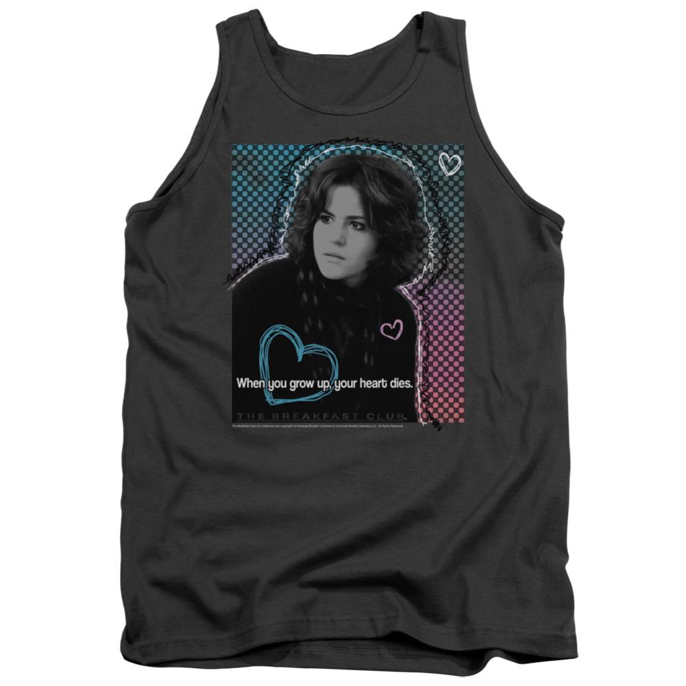Breakfast Club Heart Dies Men's 18/1 Cotton Tank Top