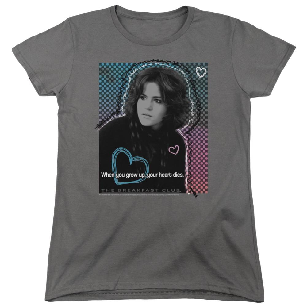 Breakfast Club Heart Dies Women's 18/1 Cotton Short-Sleeve T-Shirt