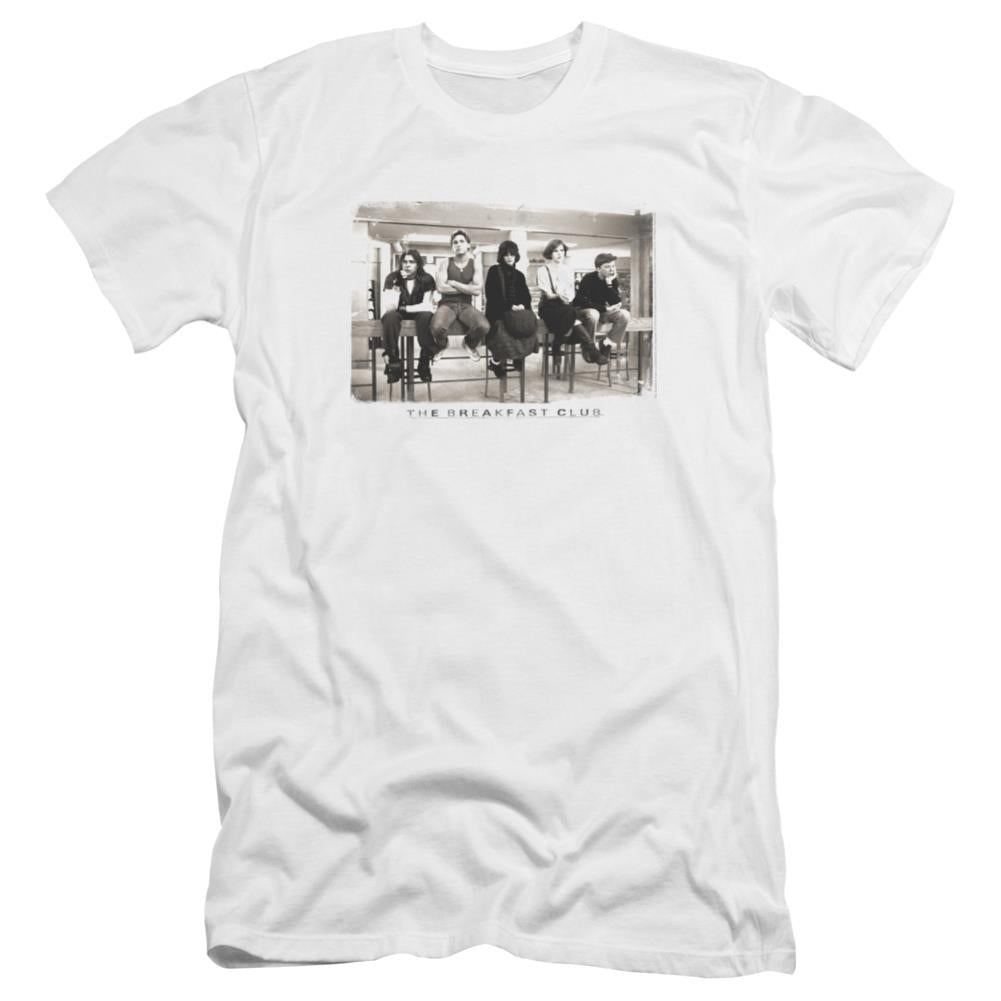 Breakfast Club Mugs Men's Ultra-Soft 30/1 Cotton Slim Short-Sleeve T-Shirt