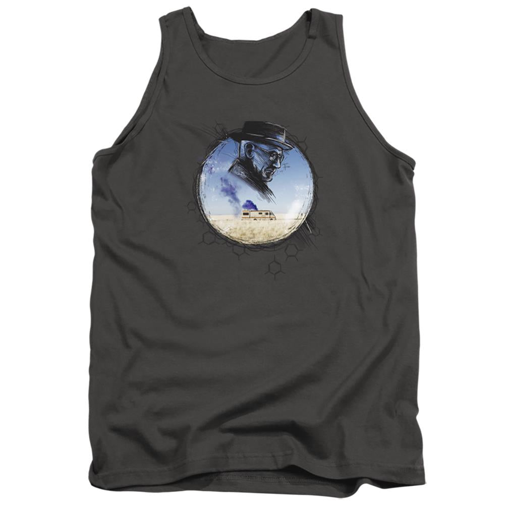 Breaking Bad Crystal Men's 18/1 Cotton Tank Top