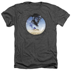 Breaking Bad Crystal Men's 30/1 Heather 60 40 Poly Short-Sleeve T-Shirt