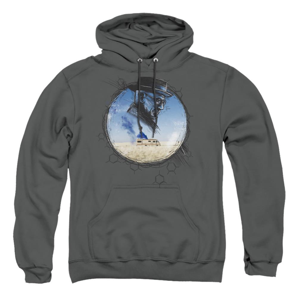 Breaking Bad Crystal Men's Pull-Over 75 25 Poly Hoodie