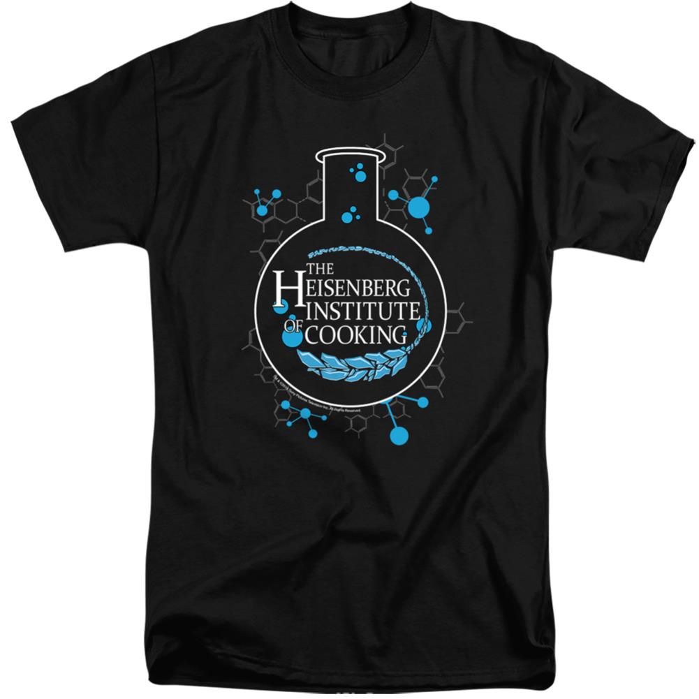 Breaking Bad Heisenberg Institute Of Cooking Men's 18/1 Tall Cotton Short-Sleeve T-Shirt