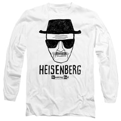 Breaking Bad Heisenberg Men's 18/1 Cotton Long-Sleeve T-Shirt