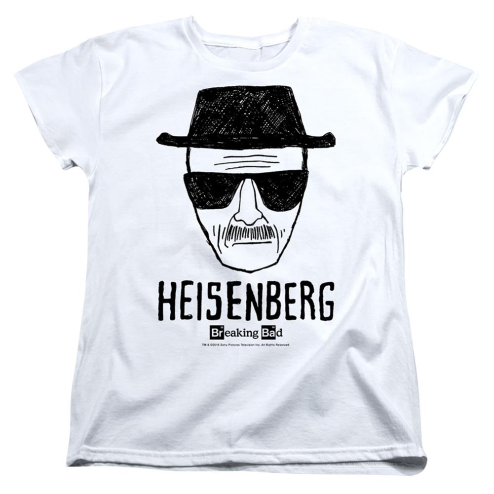 Breaking Bad Heisenberg Women's 18/1 Cotton Short-Sleeve T-Shirt