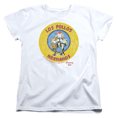 Breaking Bad Los Pollos Hermanos Women's 18/1 Cotton Short-Sleeve T-Shirt