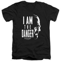 Breaking Bad The Danger Men's 30/1 Cotton Slim V-Neck T-Shirt