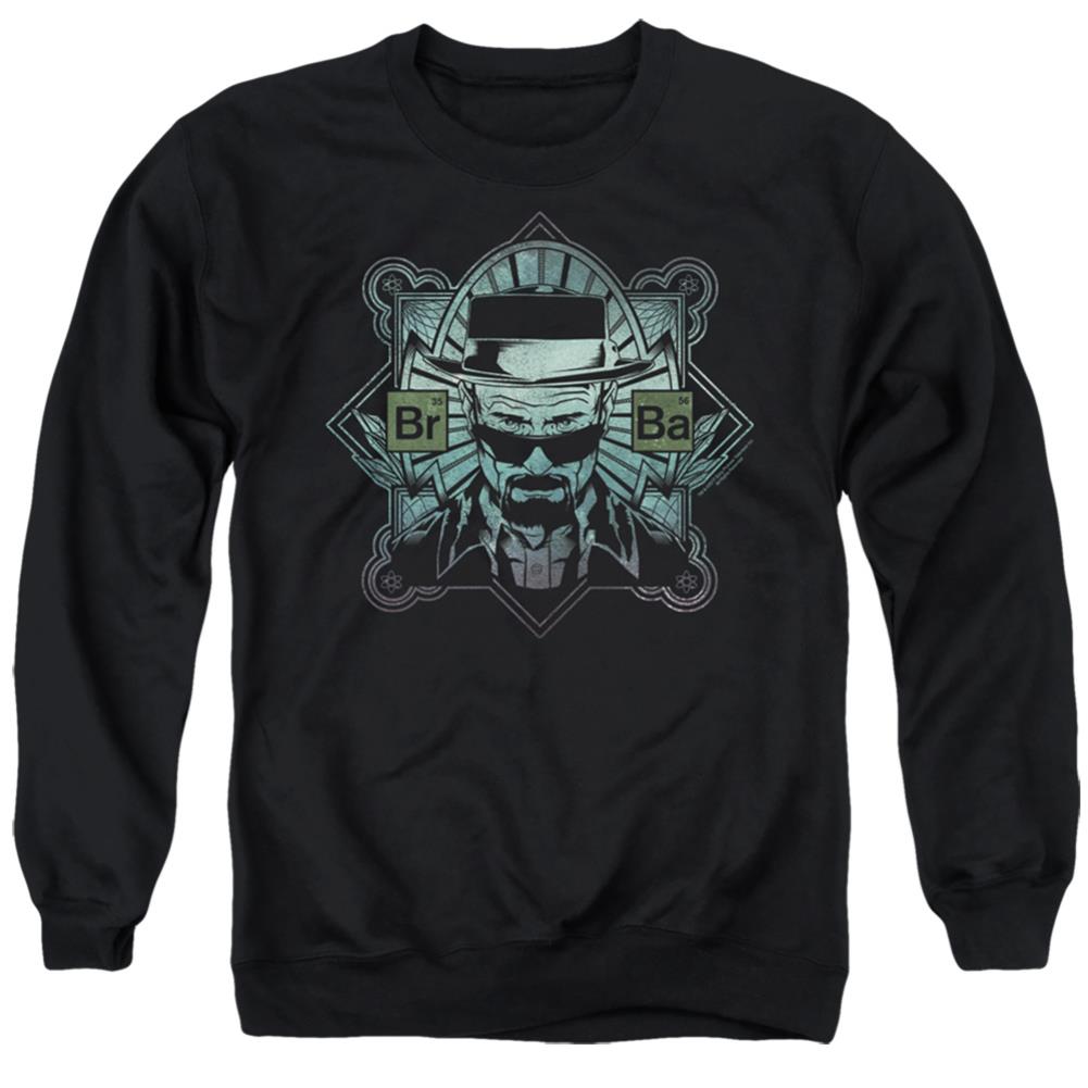 Breaking Bad The Man Men's Crewneck 50 50 Poly Long-Sleeve T-Shirt