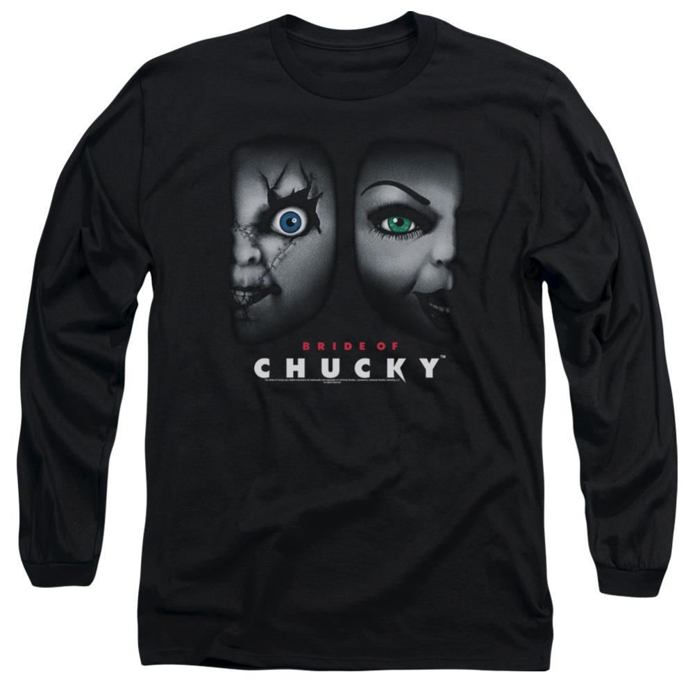 Bride Of Chucky Happy Couple Men's 18/1 Cotton Long-Sleeve T-Shirt