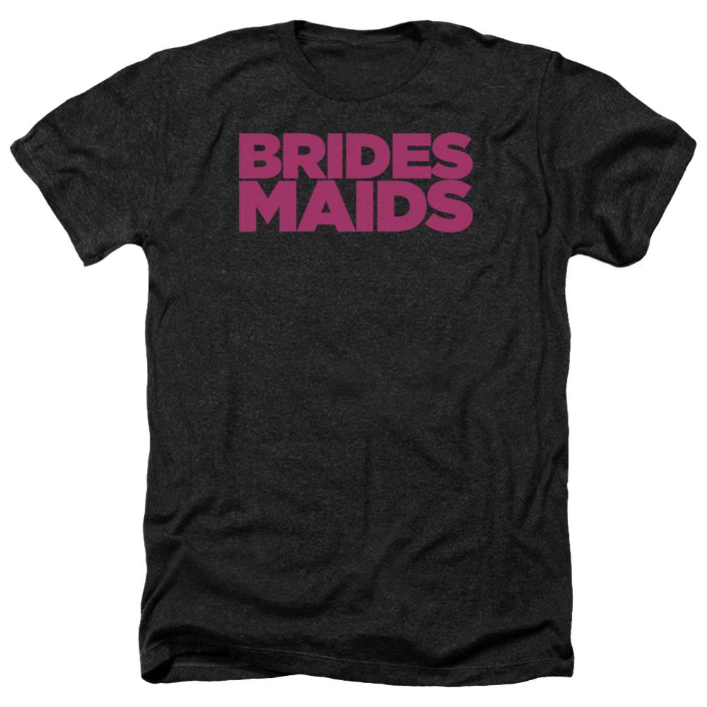Bridesmaids Logo Men's 30/1 Heather 60 40 Poly Short-Sleeve T-Shirt