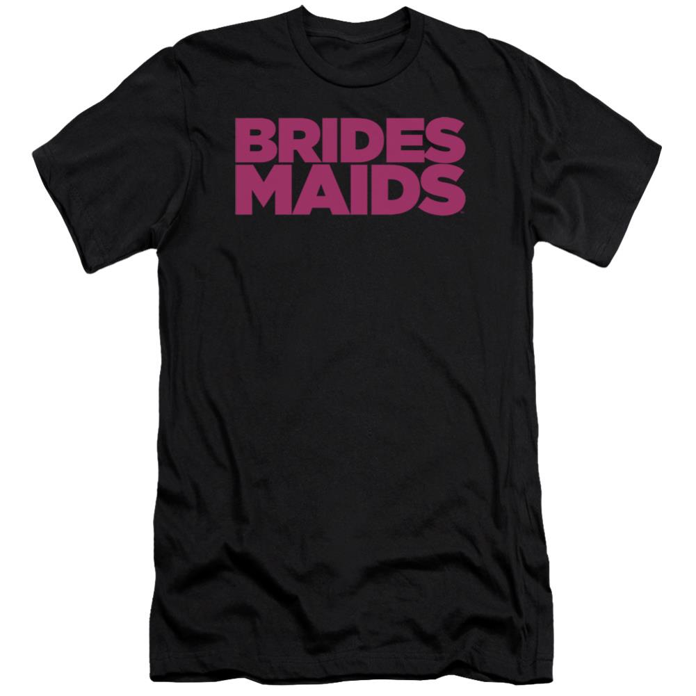 Bridesmaids Logo Men's Ultra-Soft 30/1 Cotton Slim Short-Sleeve T-Shirt
