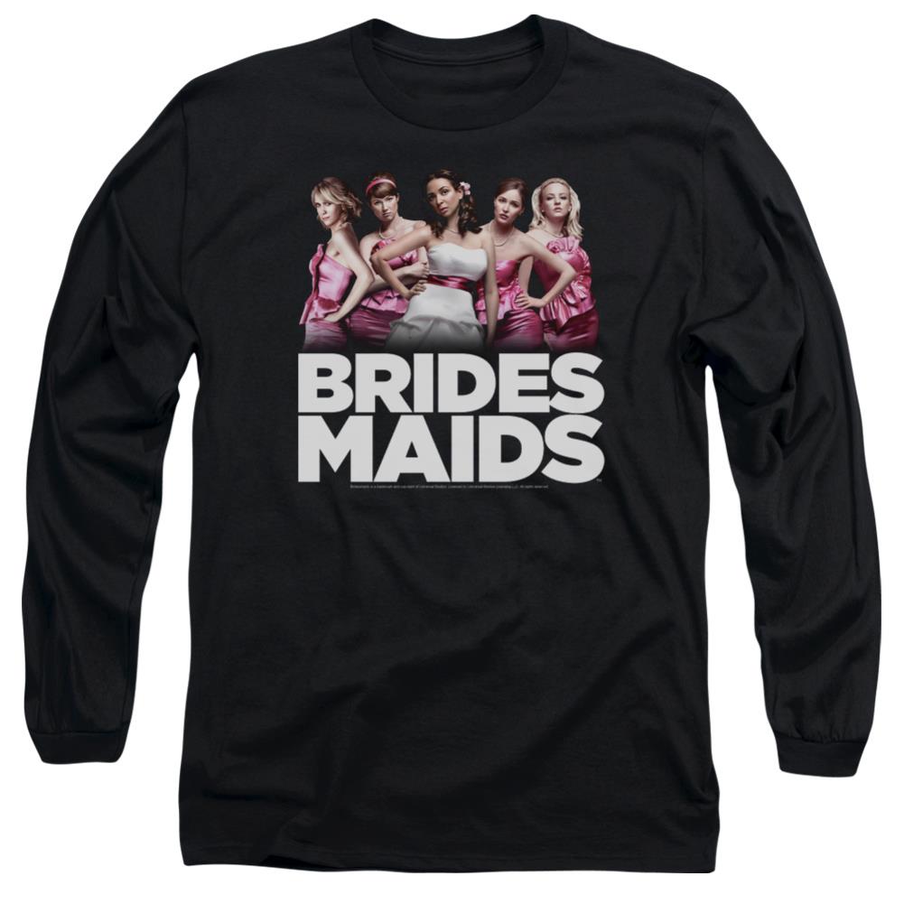 Bridesmaids Maids Men's 18/1 Cotton Long-Sleeve T-Shirt