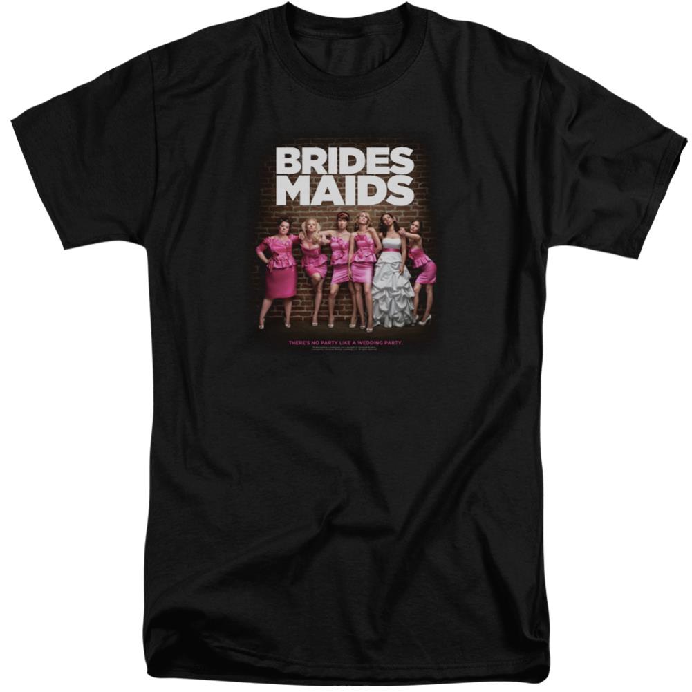 Bridesmaids Poster Men's 18/1 Tall Cotton Short-Sleeve T-Shirt