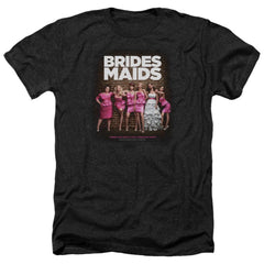Bridesmaids Poster Men's 30/1 Heather 60 40 Poly Short-Sleeve T-Shirt