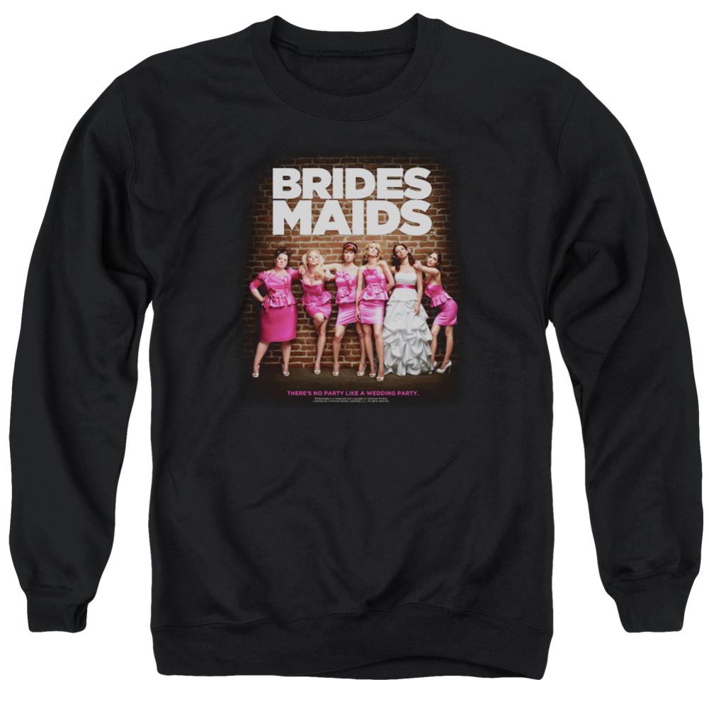 Bridesmaids Poster Men's Crewneck 50 50 Poly Long-Sleeve T-Shirt