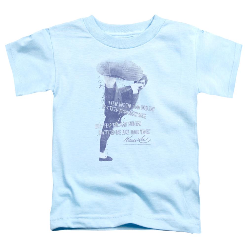 Bruce Lee 10,000 Kicks Toddler 18/1 Cotton Short-Sleeve T-Shirt