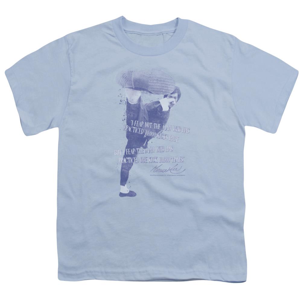 Bruce Lee 10,000 Kicks Youth 18/1 100% Cotton Short-Sleeve T-Shirt