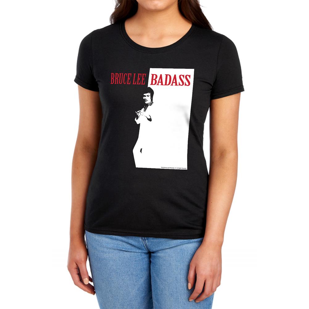 Bruce Lee Badass Women's 18/1 Cotton Short-Sleeve T-Shirt