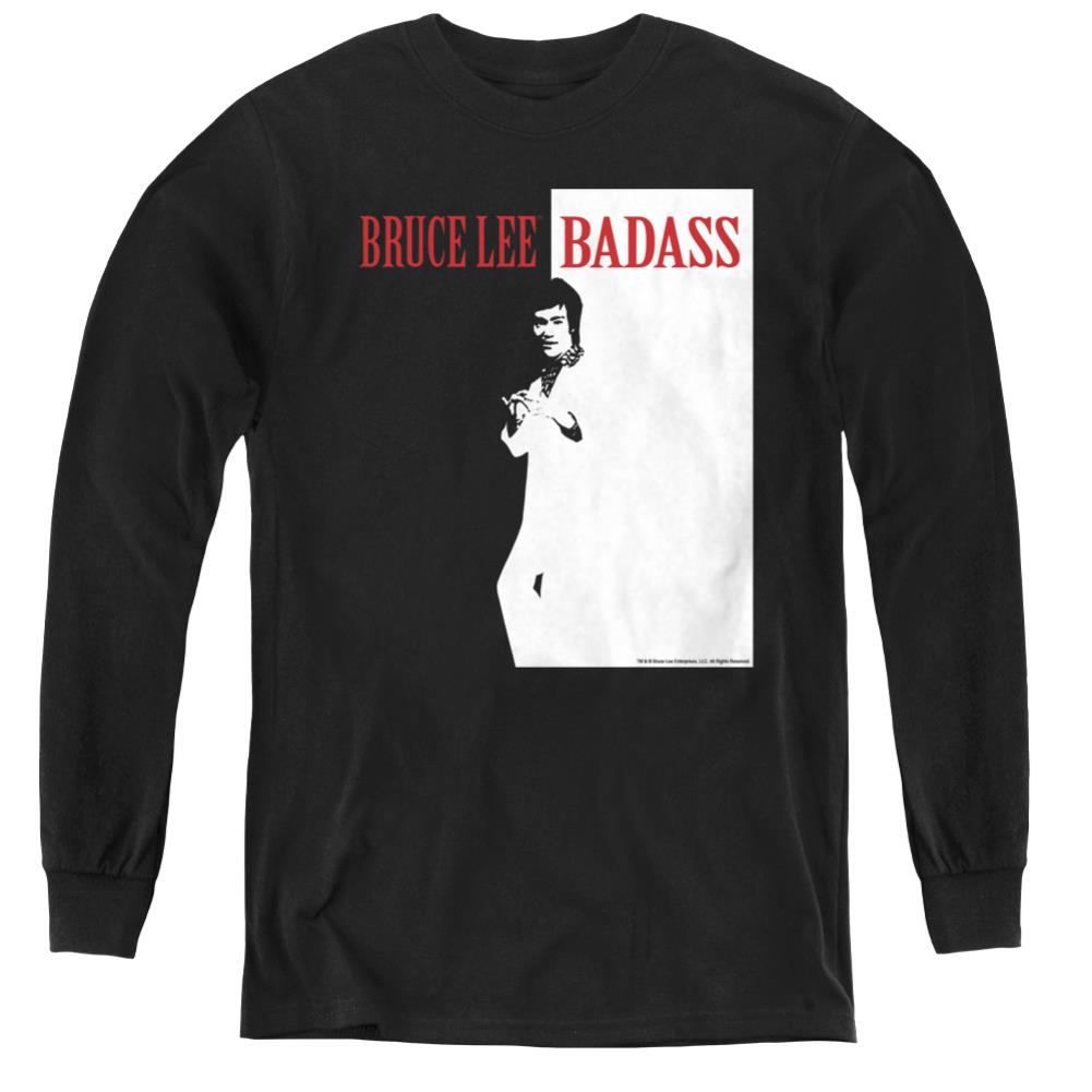Bruce Lee Badass Youth Long-Sleeve T-Shirt