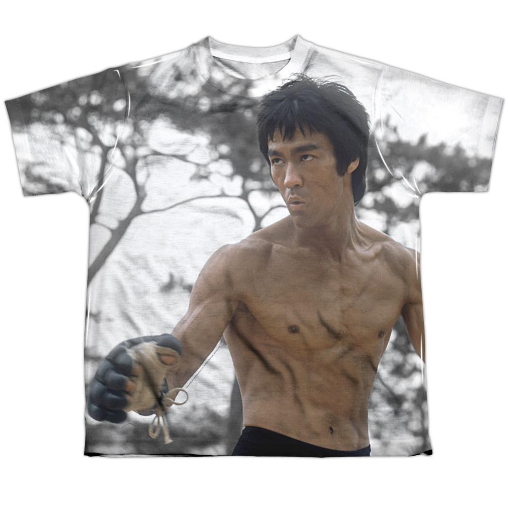 Bruce Lee Battle Ready Youth Regular Fit Poly Short-Sleeve T-Shirt