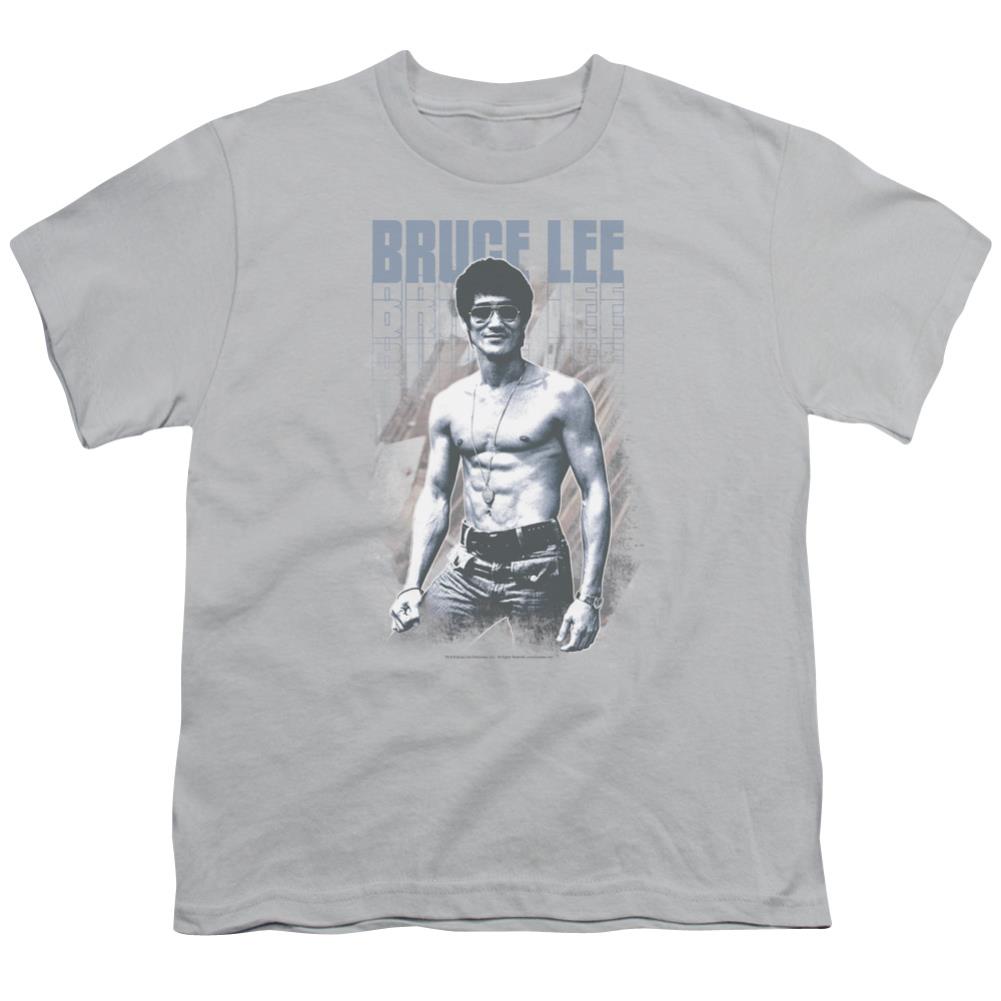 Bruce Lee Blue Jean Lee Youth 18/1 100% Cotton Short-Sleeve T-Shirt