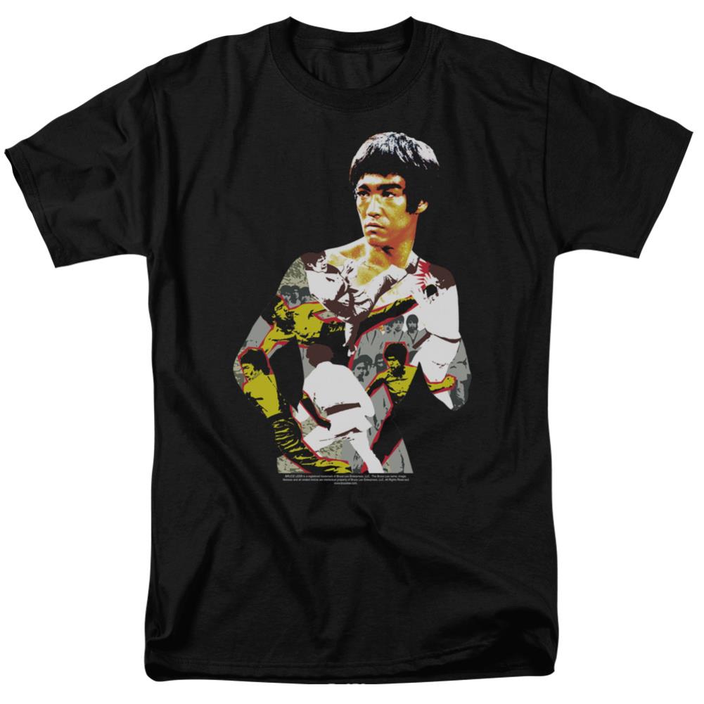 Bruce Lee Body Of Action Men's 18/1 Cotton Short-Sleeve T-Shirt