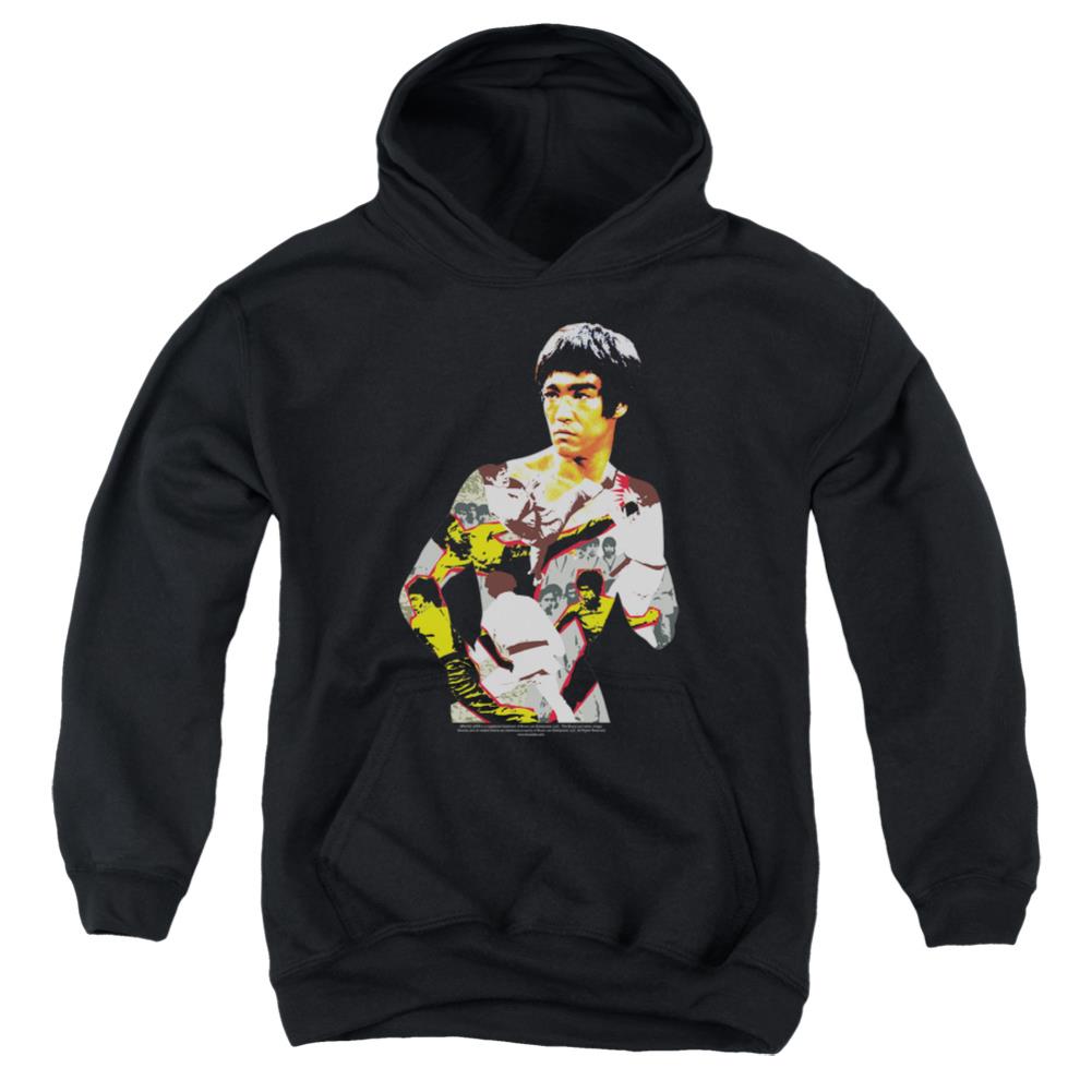 Bruce Lee Body Of Action Youth Cotton Poly Pull-Over Hoodie