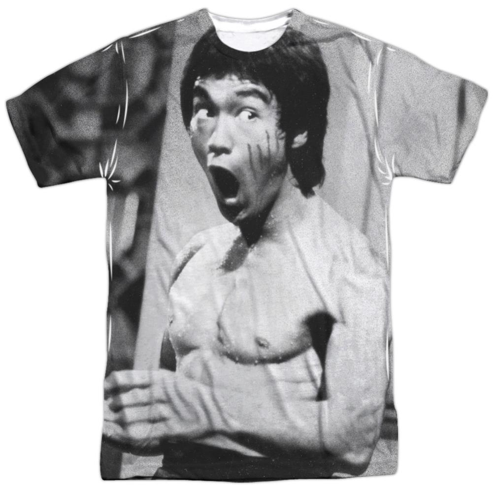 Bruce Lee Classic Lee Men's Regular Fit Polyester Short-Sleeve T-Shirt
