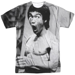 Bruce Lee Classic Lee Men's Regular Fit Polyester Short-Sleeve T-Shirt