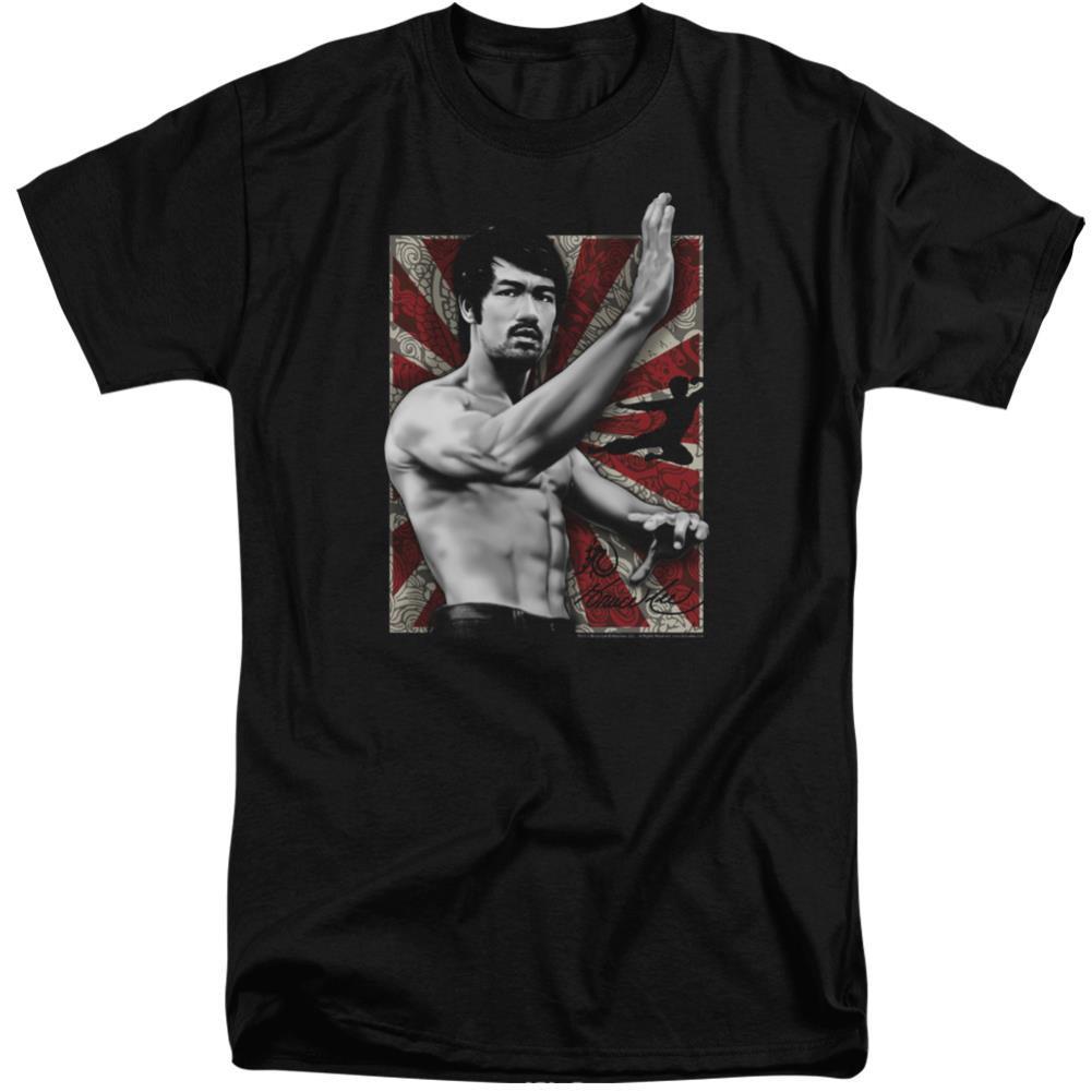 Bruce Lee Concentrate Men's 18/1 Tall Cotton Short-Sleeve T-Shirt