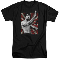 Bruce Lee Concentrate Men's 18/1 Tall Cotton Short-Sleeve T-Shirt